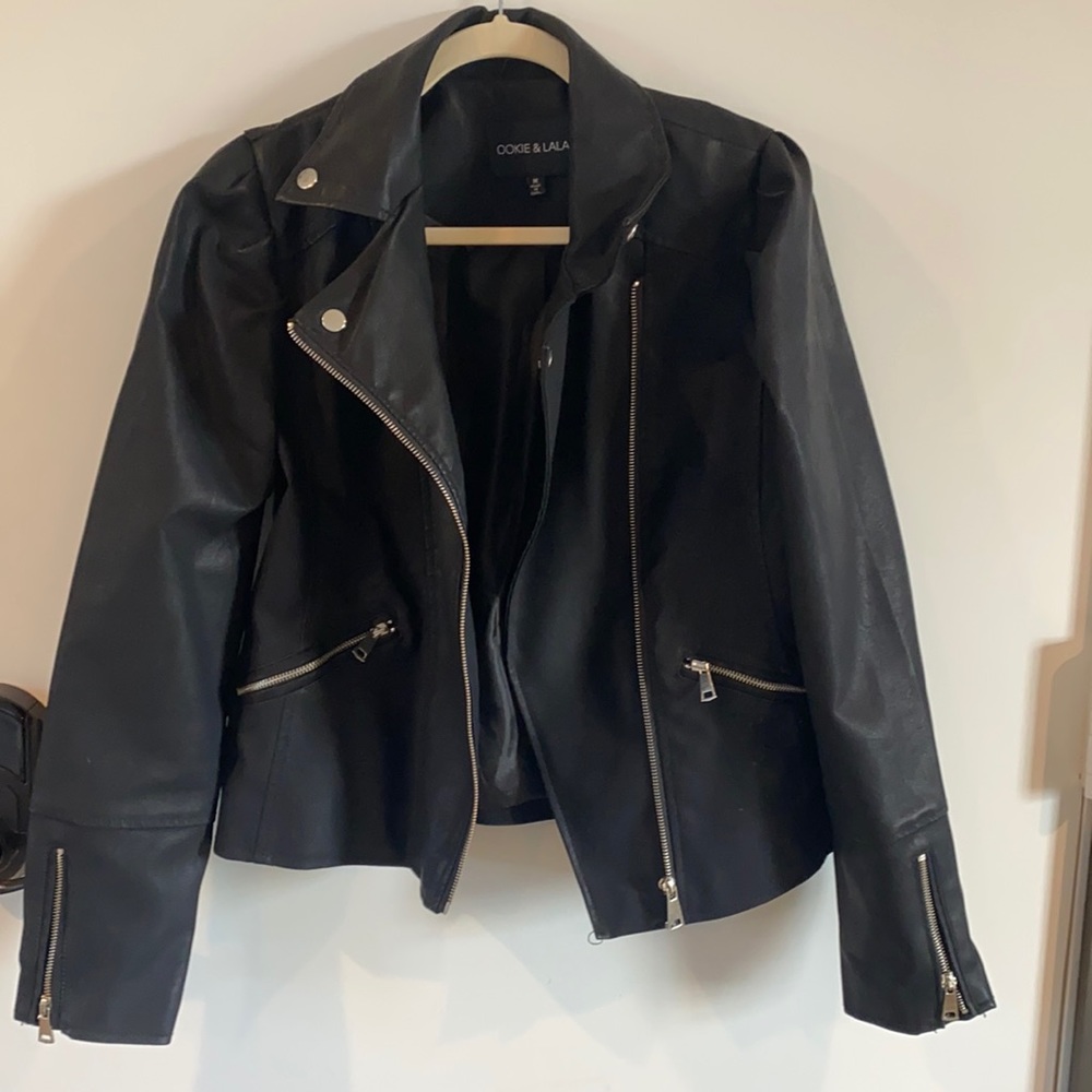Faux leather jacket never worn